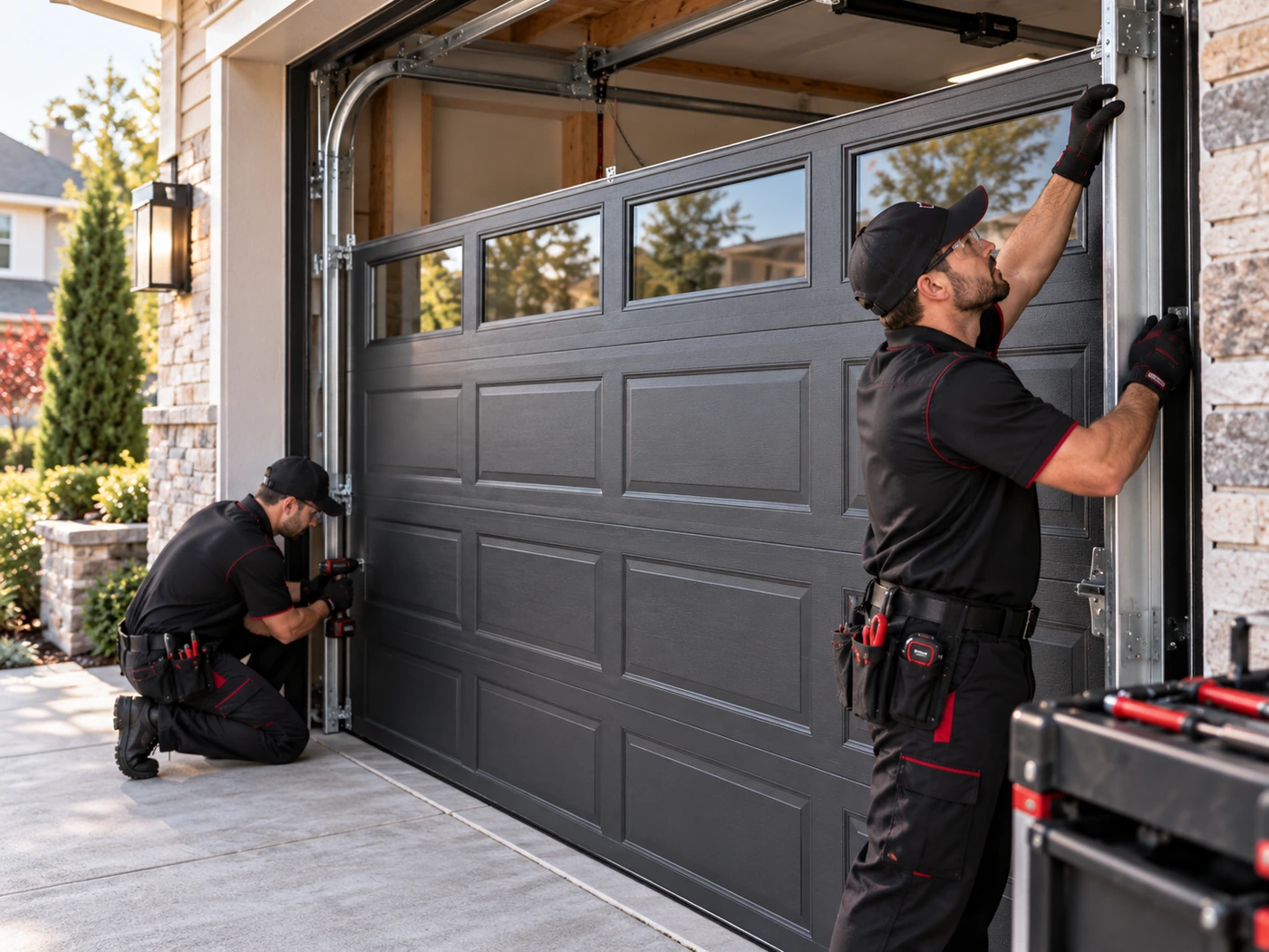 Garage door installation service